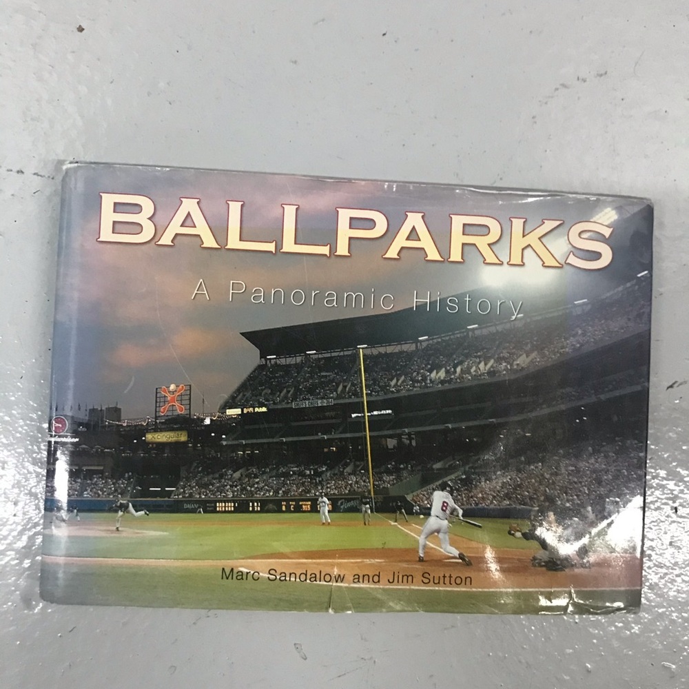 Ballparks -A Panoramic History Book -Vintage